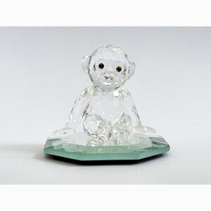 Swarovski - Crystal Monkey Chimpanzee RETIRED Figurine